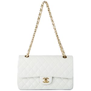 Chanel Women's Classic Flap Bag A01112 White