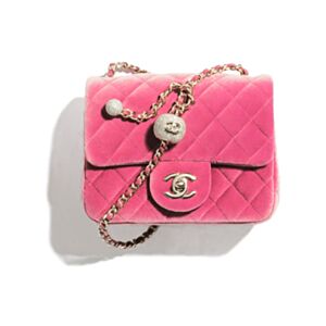 Chanel Mini Flap Bag AS1786S Peachblow