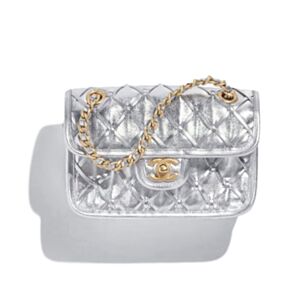 Chanel Mini Flap Bag AS4797 Silver
