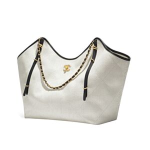 Chanel Maxi Shopping Bag AS5463 White