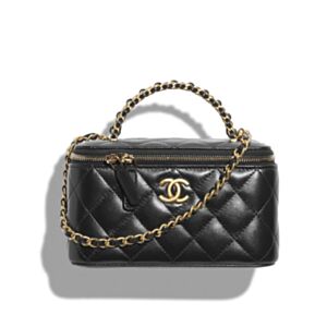 Chanel Chain Makeup Bag AP3012 Black