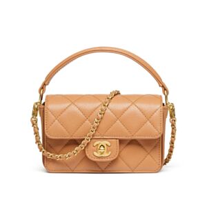 Chanel Mini Flap Bag With Top Handle AS5164 