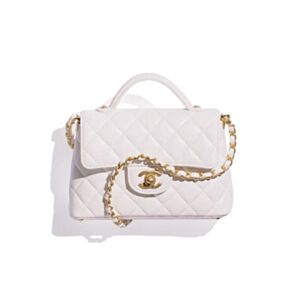 Chanel Small Flap Bag With Top Handle AS5355