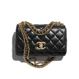 Chanel Mini Flap Bag AS4972 Black