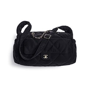 Chanel Maxi Bowling Bag AS5055 Black