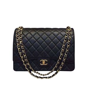 Chanel Women's Classic Jumbo Flap Bag A58601 Black