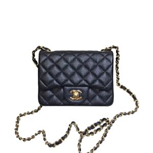 Chanel Mini Classic Boy Flap Bag A01115 Black