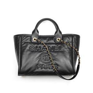 Chanel Small Shopping Bag AS3257 Black