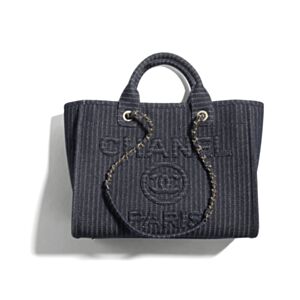 Chanel Shopping Bag AS3351 Dark Blue