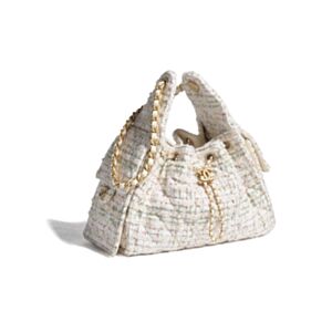 Chanel 25 Small Bag Cream