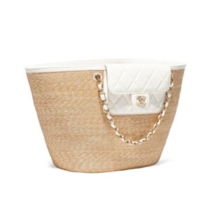 Chanel Large Shopping Bag AS5952 White