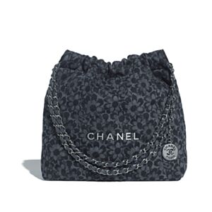 Chanel 22 Small Handbag AS3260 Black
