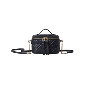 Fendi Vanity Mini Bag In Nappa Leather With Ff Pattern 8BS108