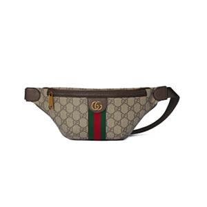 Gucci Ophidia Small Belt Bag Dark Coffee
