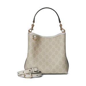 Gucci GG Emblem Mini Bucket Bag