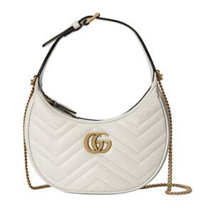 Gucci GG Marmont A mini bag in the shape of a half-moon