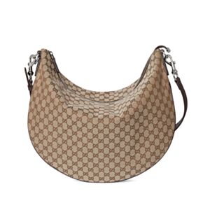 Gucci B Large Shoulder Bag 800194 Coffee