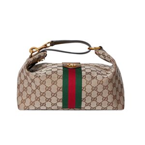 Gucci Vanity Medium Top Handle Bag 857799 Coffee