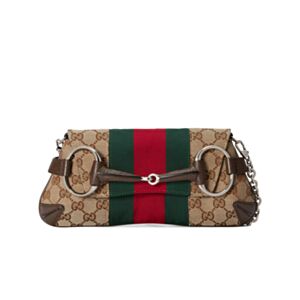 Gucci Horsebit Chain Small Shoulder Bag 764339 Dark Coffee