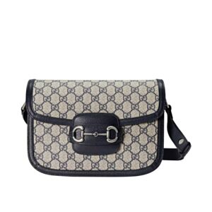Gucci Horsebit 1955 Small Bag 602204 Dark Blue