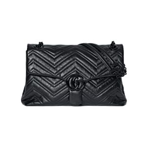 Gucci GG Marmont Medium Shoulder Bag 850676 Black