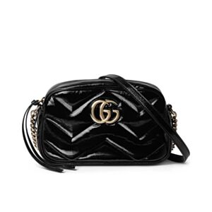 Gucci GG Marmont Series of small shoulder bag Black
