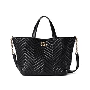 Gucci Betty Medium Tote Bag 847387 Black