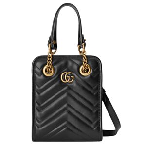 Gucci GG Marmont Matelasse Mini Bag Black