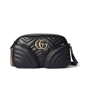 Gucci GG Marmont Small Shoulder Bag 798715 Black
