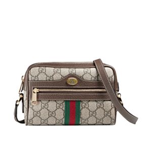 Gucci Ophidia GG Supreme mini bag 517350 Dark Coffee