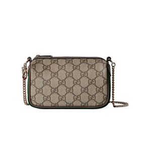 Gucci Ophidia Mini Bag Dark Coffee