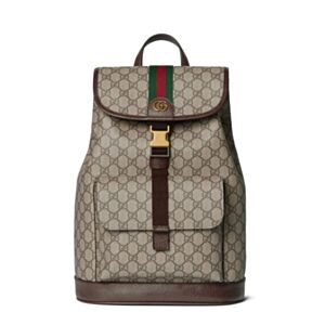 Gucci Ophidia Small Backpack Dark Coffee