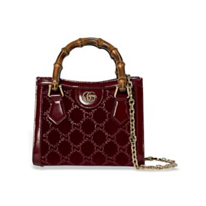 Gucci Diana Crystals Small Tote Bag 675800 Mauve