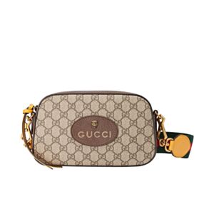 Gucci GG Supreme Messenger Bag 476466 Coffee