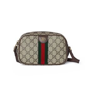 Gucci Ophidia Small Camera Bag Dark Coffee
