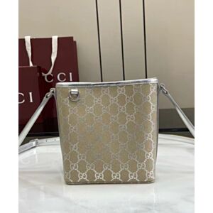Gucci GG Emblem Series Slim Bucket Bag 847090