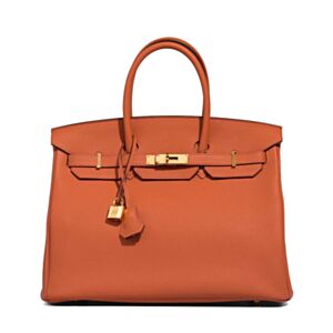 Hermes Birkin 35 Togo Leather Bag 