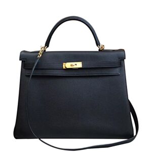 Hermes Kelly Bag 35 Togo Leather Black