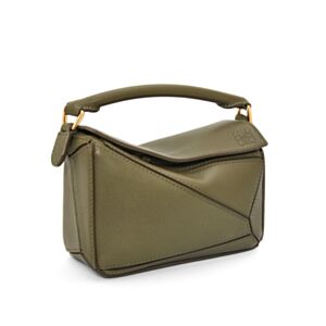 Loewe Mini Puzzle Bag In Classic Calfskin 