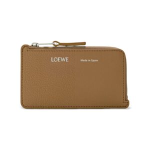 Loewe Coin Cardholder In Smooth And Grained Calfskin