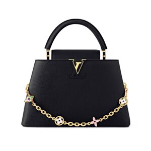 Louis Vuitton LV X TM Capucines MM Black