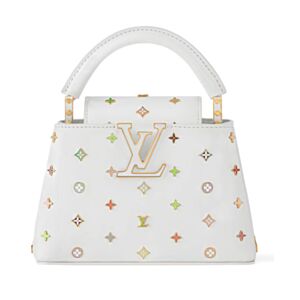 Louis Vuitton LV x TM Capucines Mini M14165 White