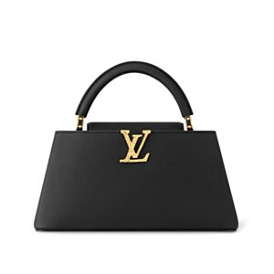 Louis Vuitton Capucines East-West MM M24664 Black