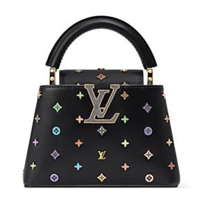Louis Vuitton LV x TM Capucines Mini M27637 Black