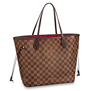 Louis Vuitton Damier Canvas Neverfull N41359 Brown