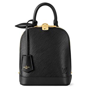 Louis Vuitton Alma Backpack M25103 Black