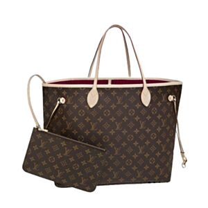 Louis Vuitton Monogram Neverfull M40991 Red 