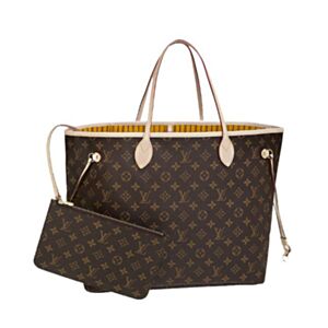 Louis Vuitton Monogram Neverfull M40990 M40991