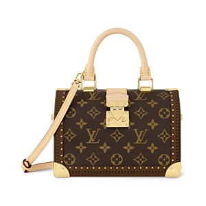 Louis Vuitton Speedy Trunk 20 Monogram M11154 Brown