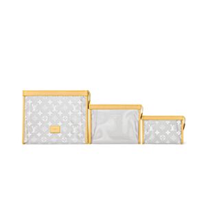 Louis Vuitton Trio Poche Toilette M11390 Apricot